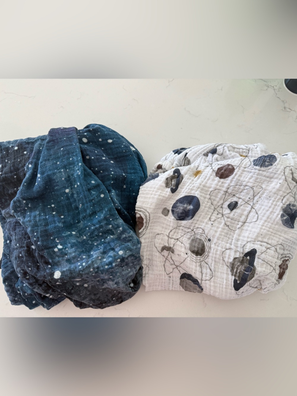 Space theme crib sheets- Little Unicorns and Coco June